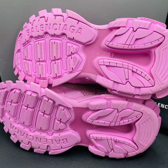 Balenciaga Women’s Track.3 Sneakers SIZE 9 Pink NWB AUTHENTIC - Picture 12 of 13